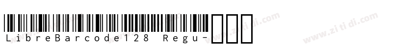 LibreBarcode128 Regu字体转换 LibreBarcode128 Regu字体转换